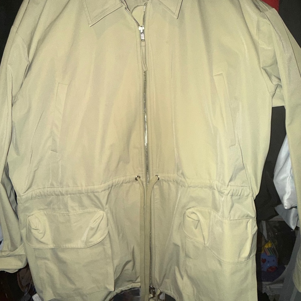 GRLFRD Parka Jacket in Olive Green